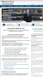 Mobile Screenshot of krislovlaw.com